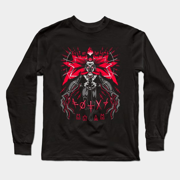 Sacrificial Lamb - Backprint Long Sleeve T-Shirt by Dicky